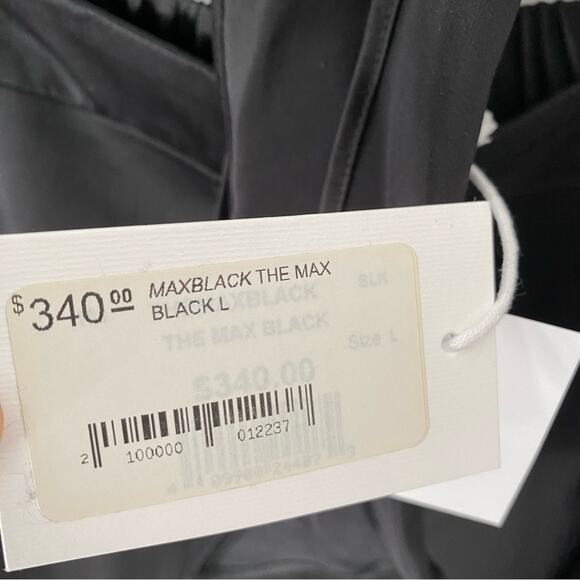 Cami NYC  NWTs Max Fringe 100% Silk Black Split Pants size large - Picture 7 of 8